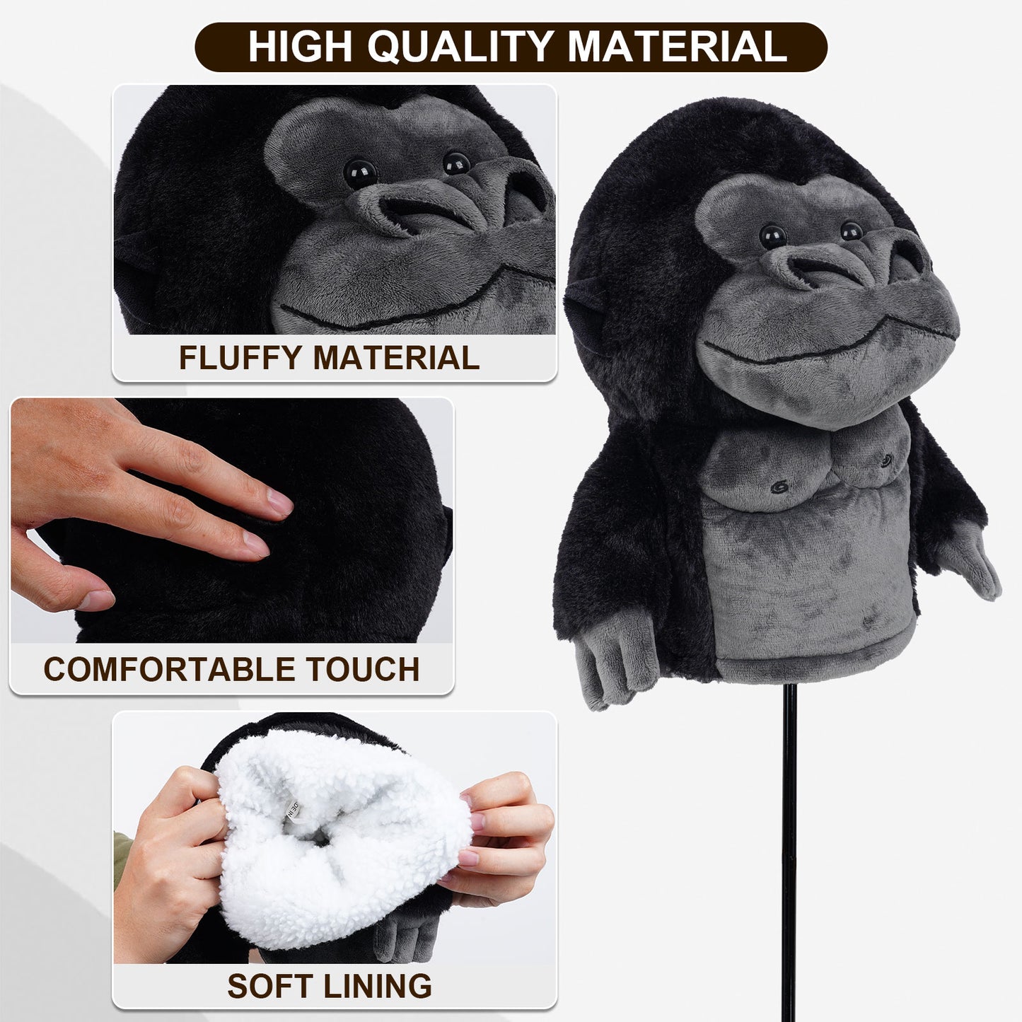 Gorilla - Golf Driver Head Cover