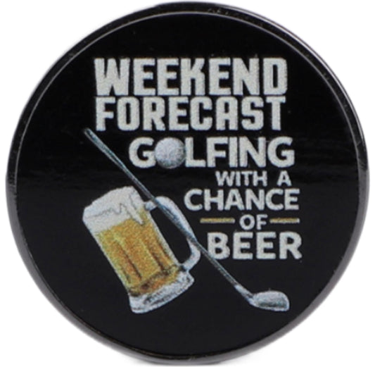 Weekend Forecast - Ball Marker